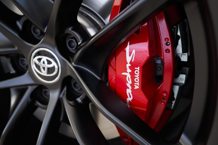 2021 Toyota GR Supra 2.0 [US-spec] - Brakes Wallpaper 850x567 #49