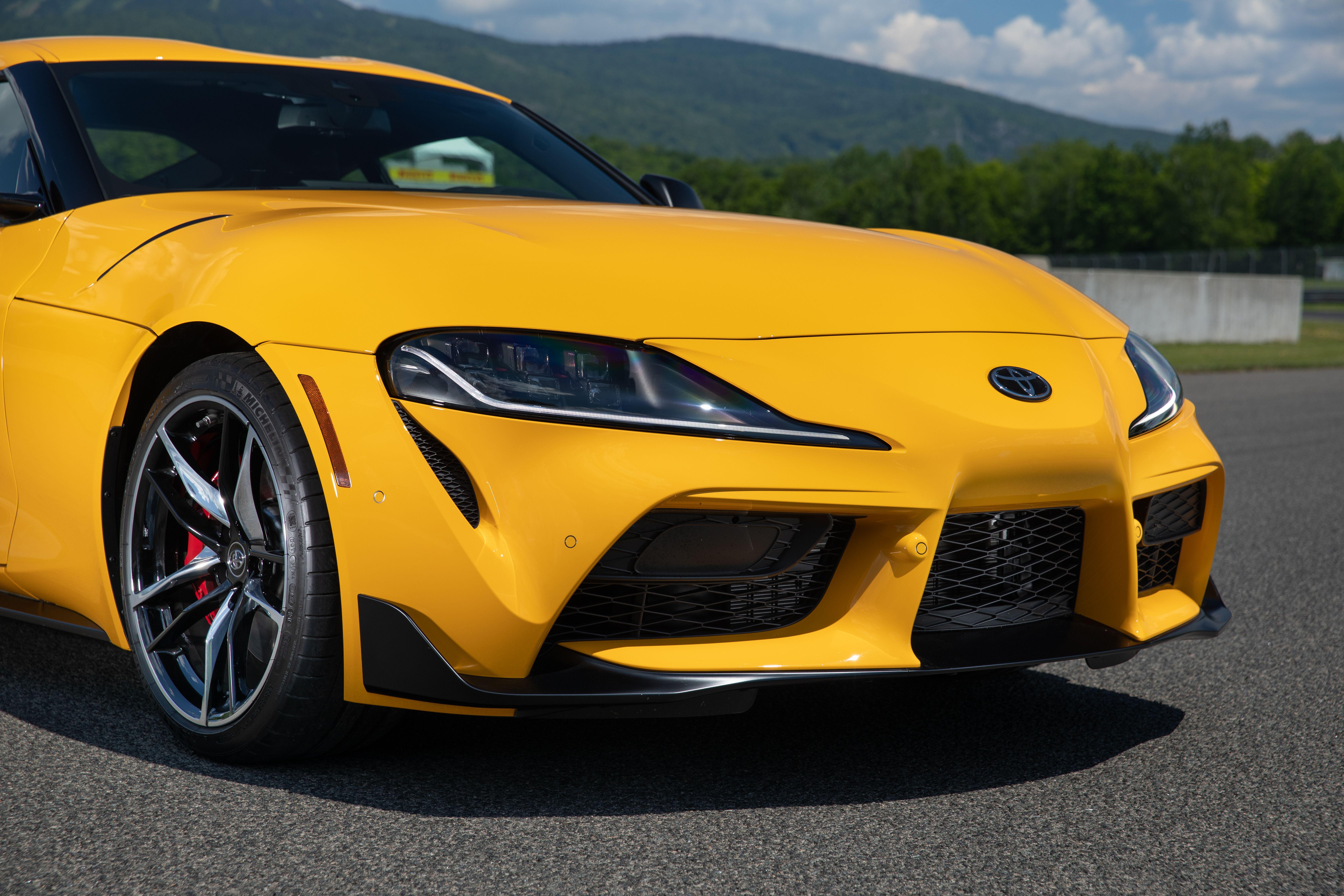 Download 2021 Toyota GR Supra 2.0 [US-spec] - Front Bumper HD Wallpaper 6720x4480 #46