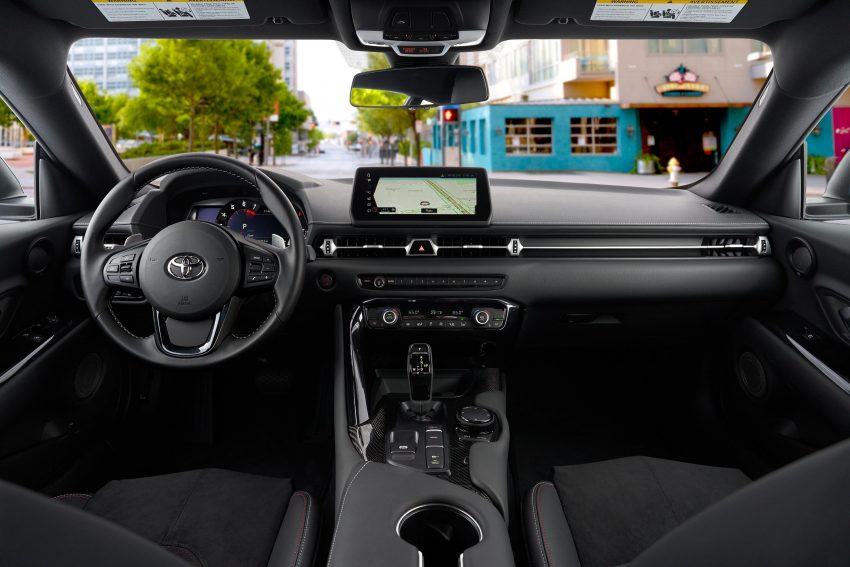 2021 Toyota GR Supra 2.0 [US-spec] - Interior Wallpaper 850x567 #51