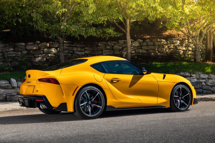 2021 Toyota GR Supra 2.0 [US-spec] - Rear Three-Quarter Wallpaper 850x567 #38