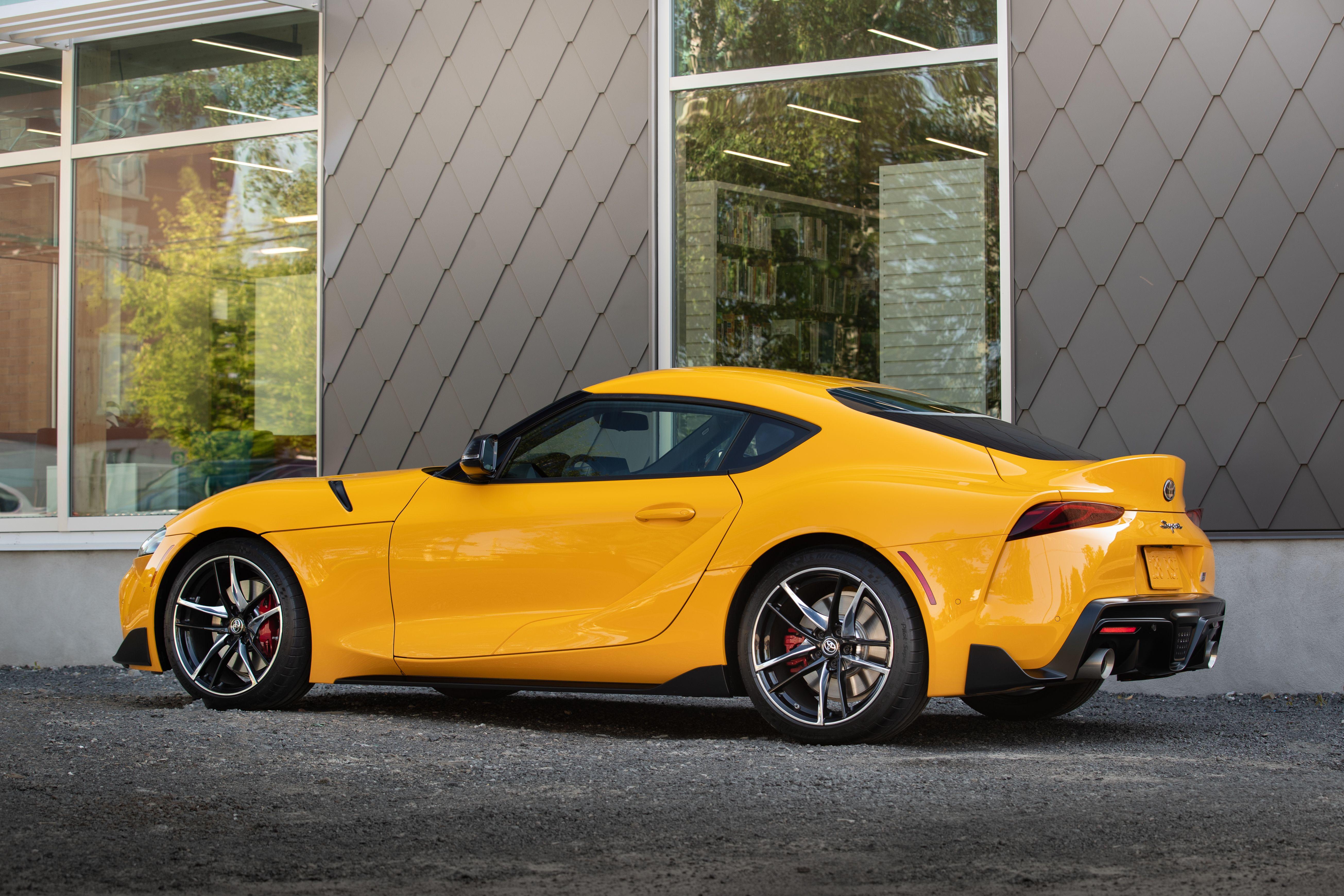 Download 2021 Toyota GR Supra 2.0 [US-spec] - Rear Three-Quarter HD Wallpaper 5219x3479 #39