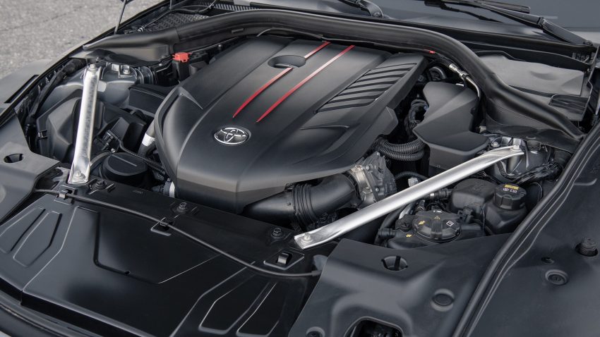 2021 Toyota GR Supra 3.0 Premium - Engine Wallpaper 850x478 #23