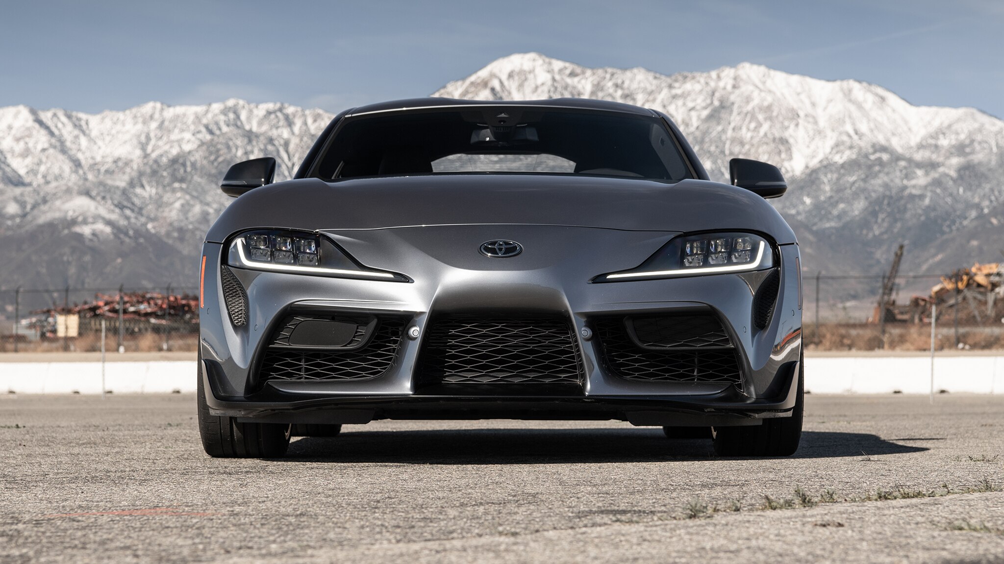 Download 2021 Toyota GR Supra 3.0 Premium - Front HD Wallpaper 2048x1152 #7