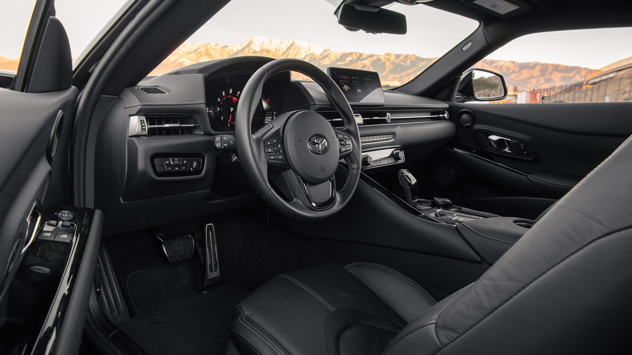 Download 2021 Toyota GR Supra 3.0 Premium - Interior HD Wallpaper 2048x1152 #29