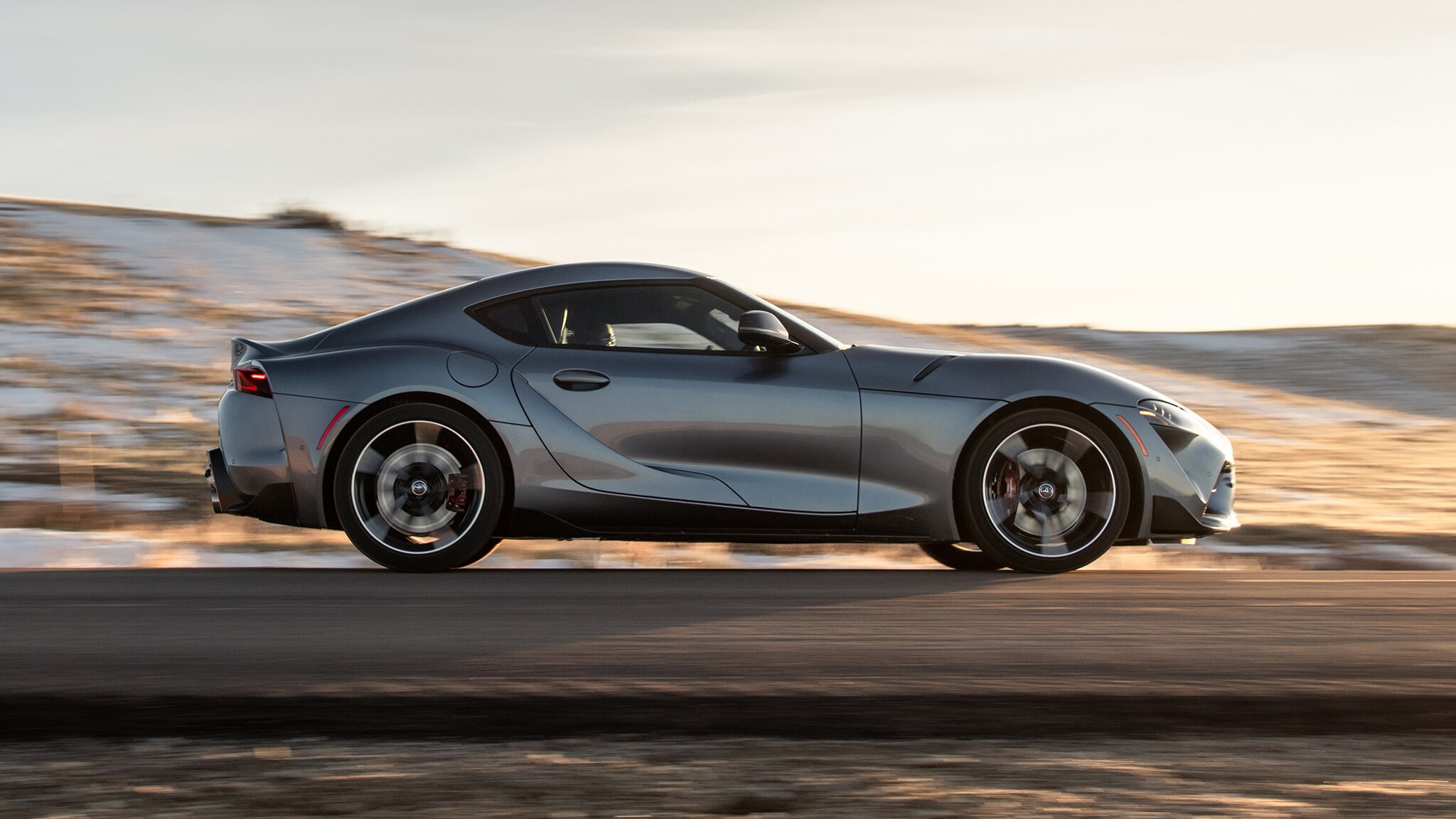 Download 2021 Toyota GR Supra 3.0 Premium - Side HD Wallpaper 2048x1152 #5