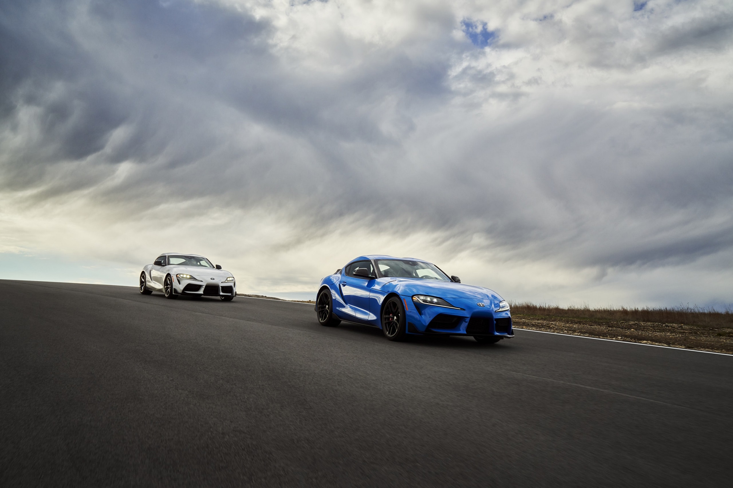 Download 2021 Toyota GR Supra A91 Edition - Front Three-Quarter HD Wallpaper 2560x1705 #6