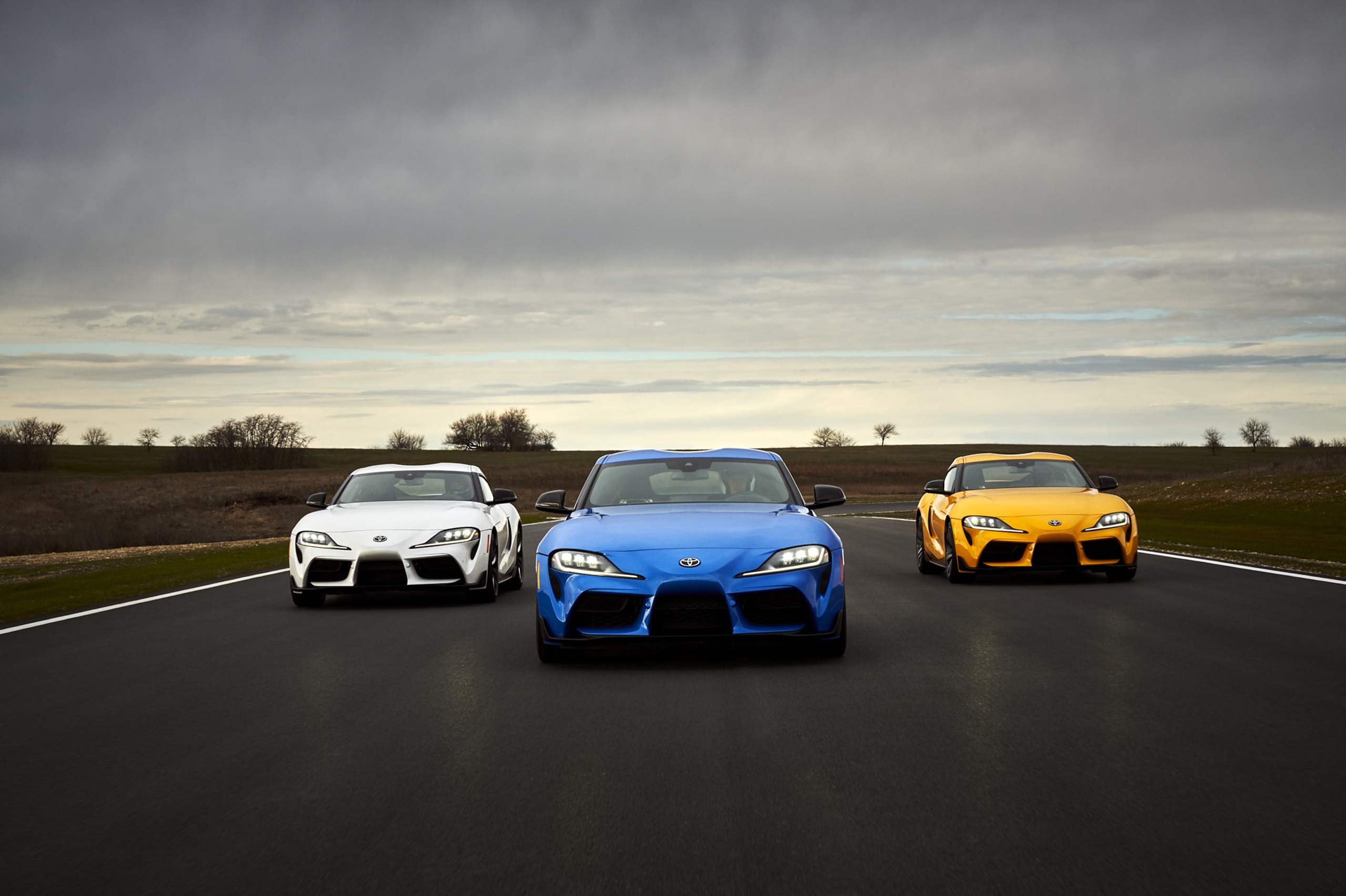 Download 2021 Toyota GR Supra A91 Edition - Front HD Wallpaper 2560x1705 #8