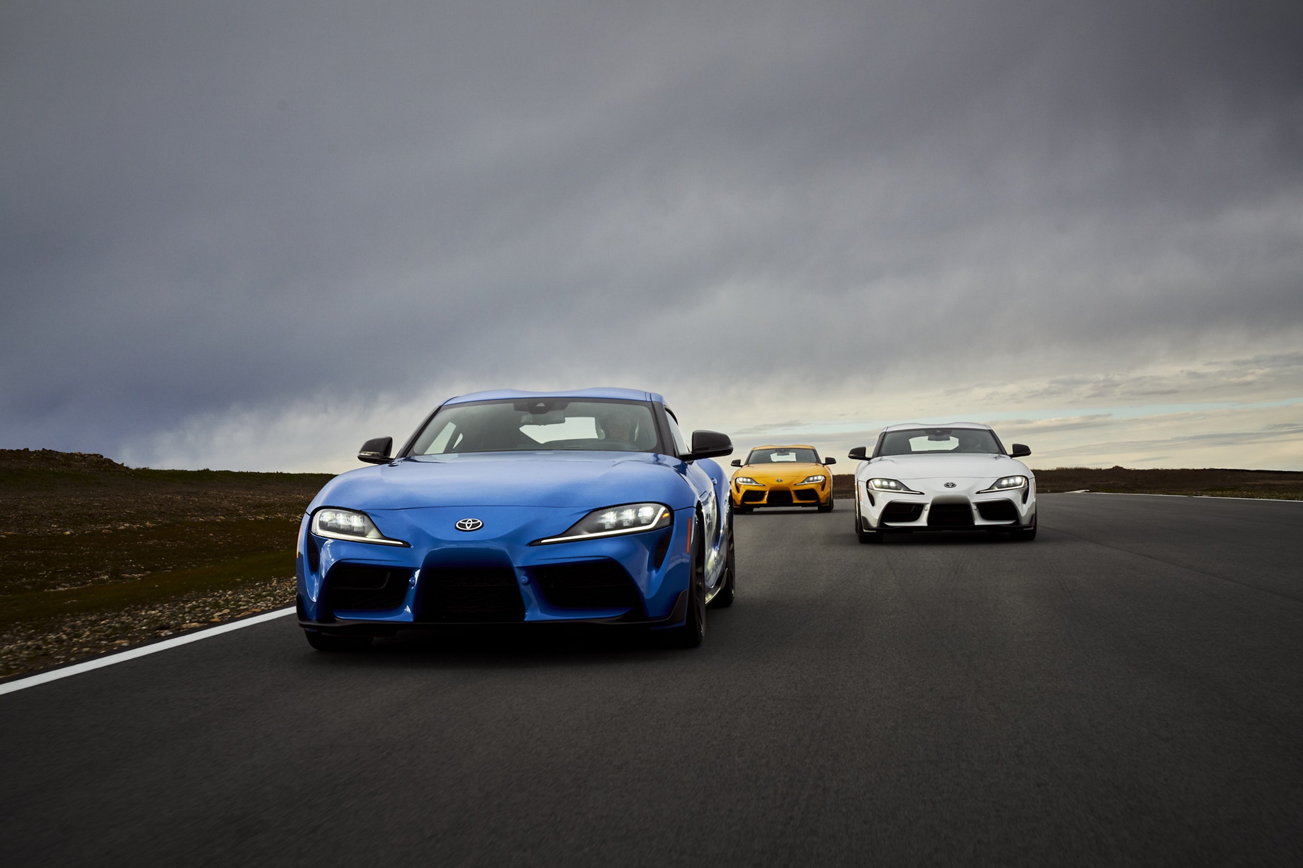 Download 2021 Toyota GR Supra A91 Edition - Front HD Wallpaper 2560x1705 #10