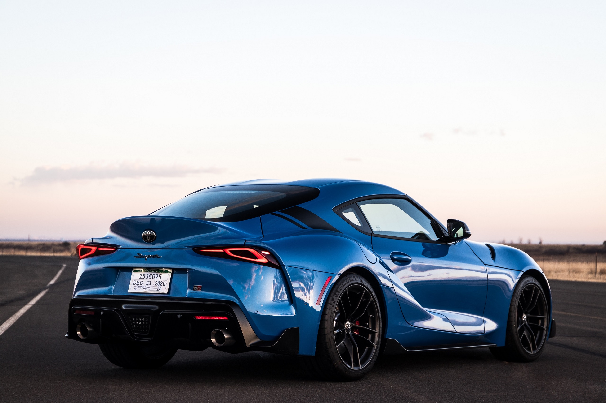 Download 2021 Toyota GR Supra A91 Edition - Rear Three-Quarter HD Wallpaper 2560x1706 #29