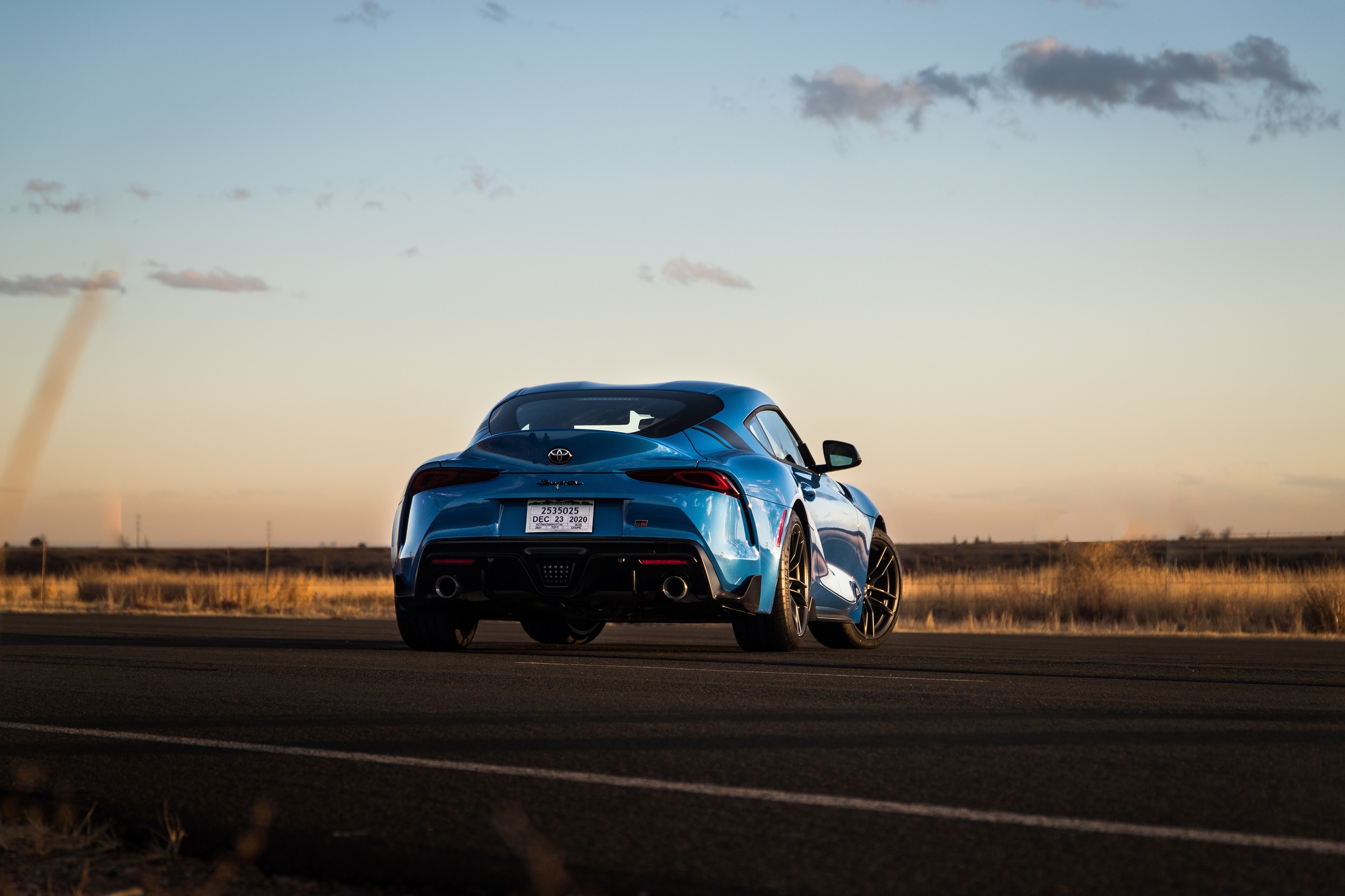 Download 2021 Toyota GR Supra A91 Edition - Rear HD Wallpaper 2560x1706 #23