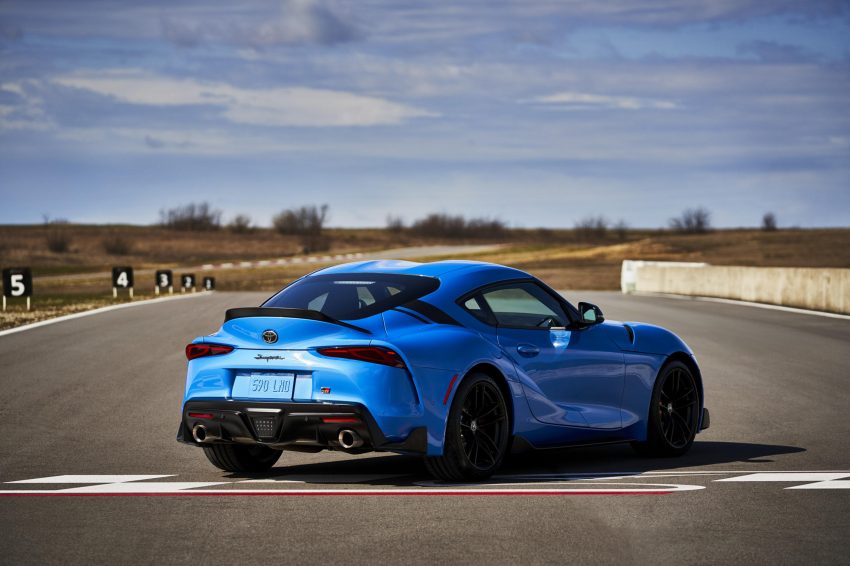 2021 Toyota GR Supra A91 Edition [US-spec] - Rear Three-Quarter Wallpaper 850x566 #41