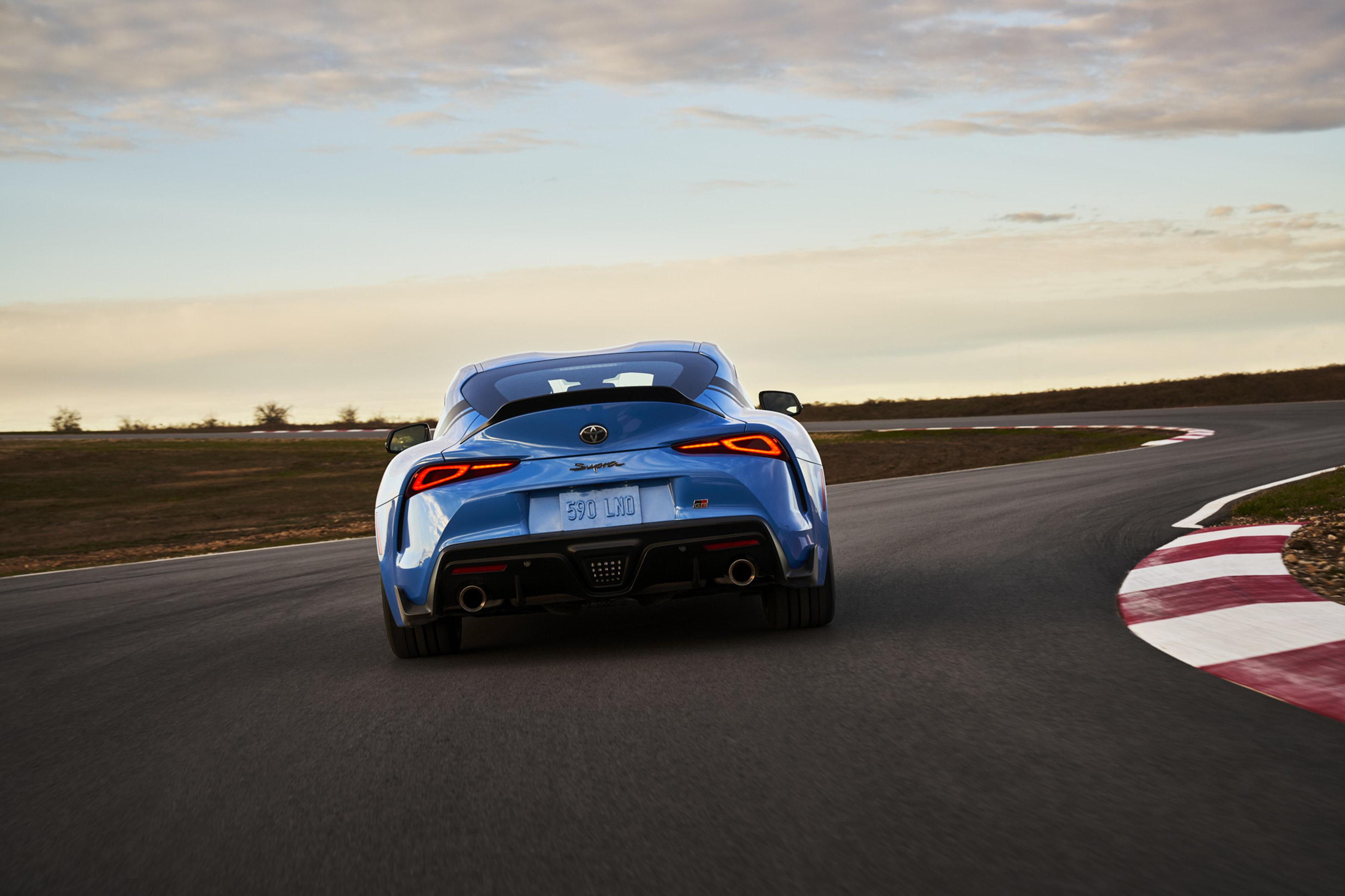 Download 2021 Toyota GR Supra A91 Edition [US-spec] - Rear HD Wallpaper 3600x2399 #42