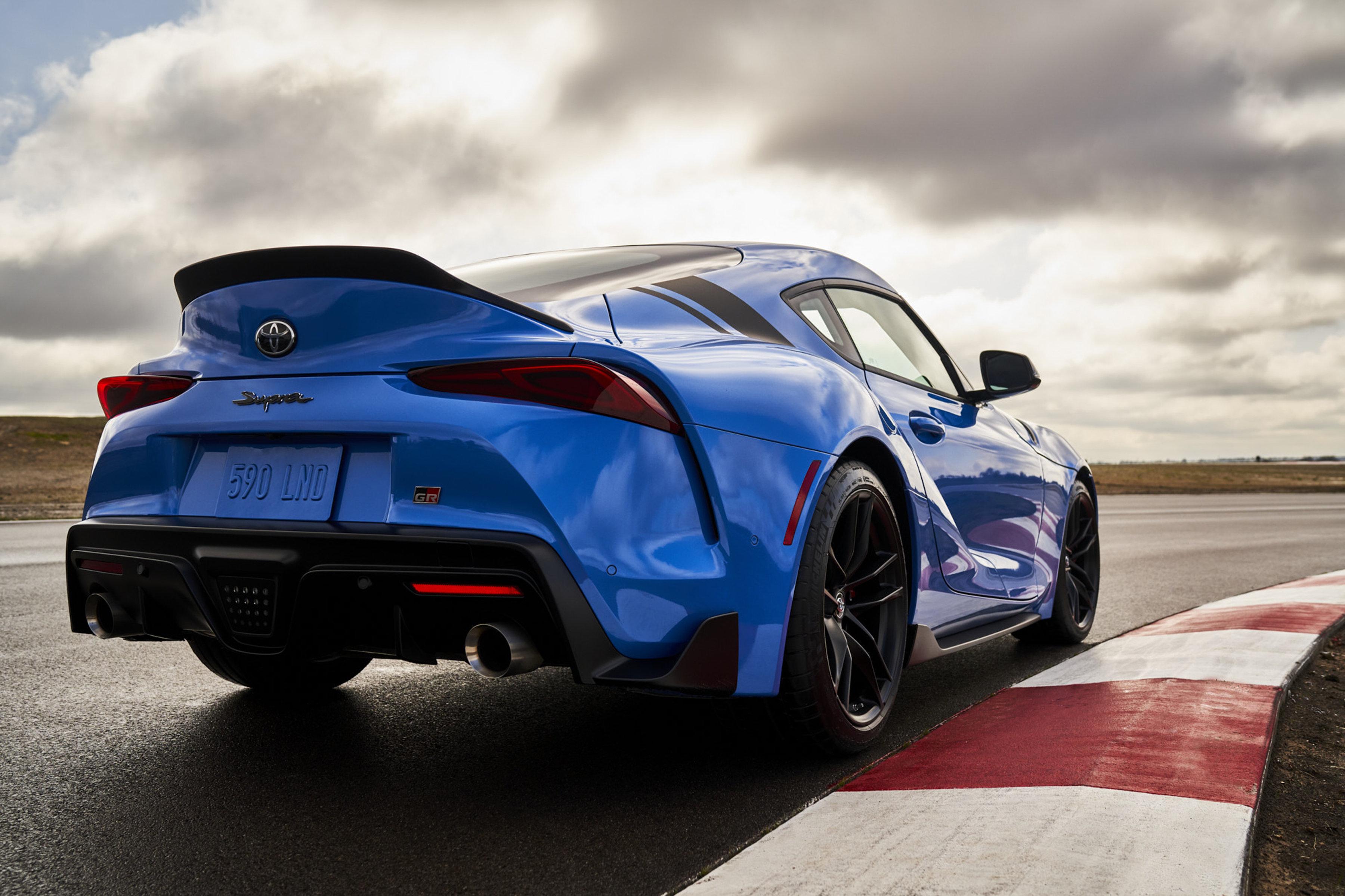 Download 2021 Toyota GR Supra A91 Edition [US-spec] - Rear HD Wallpaper 3600x2399 #43