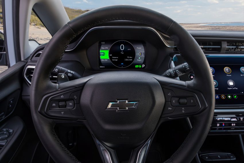 2022 Chevrolet Bolt EV - Interior, Steering Wheel Wallpaper 850x567 #17