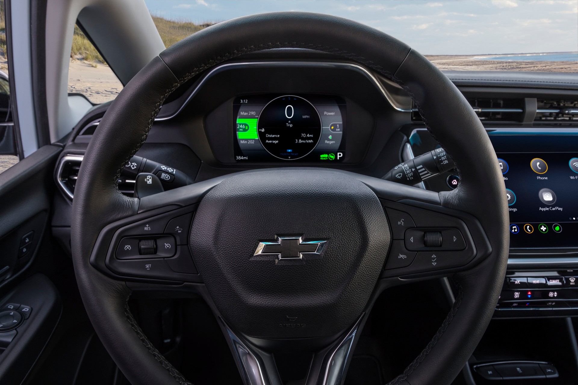 Download 2022 Chevrolet Bolt EV - Interior, Steering Wheel HD Wallpaper 1920x1280 #17
