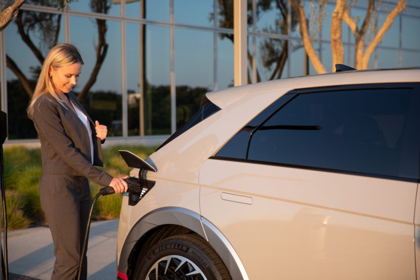 2022 Hyundai Ioniq 5 - Charging HD Wallpapers 850x567 #159 2022 Hyundai Ioniq 5 - Charging Wallpaper 850x567 #159