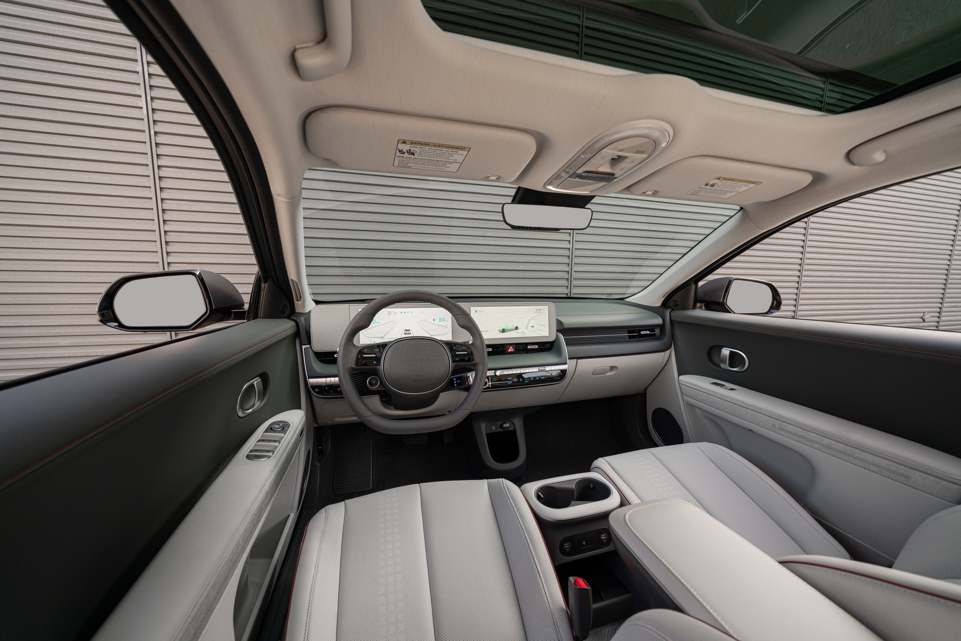 Download 2022 Hyundai Ioniq 5 - Interior, Cockpit HD Wallpaper 1920x1281 #182