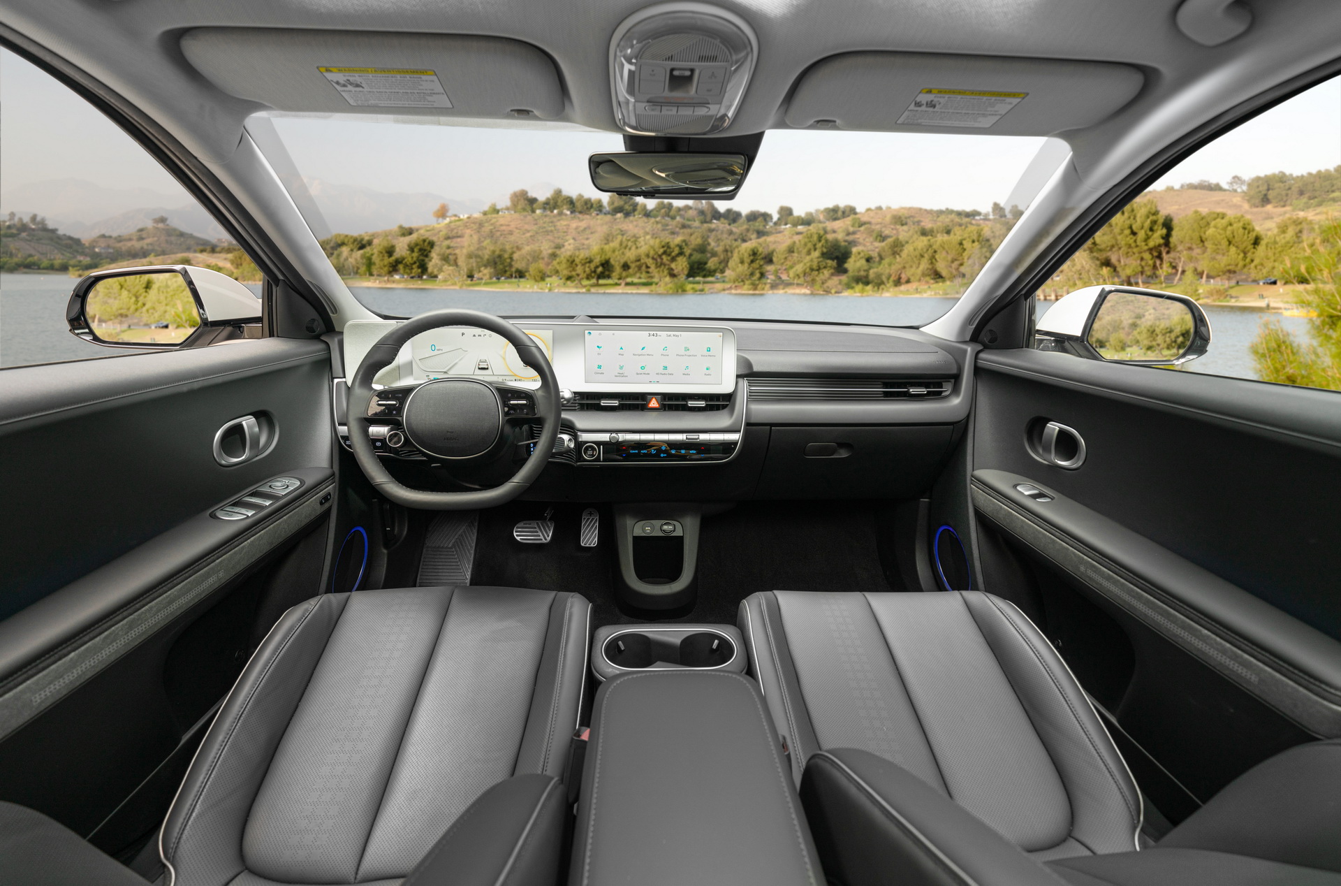 Download 2022 Hyundai Ioniq 5 - Interior, Cockpit HD Wallpaper 1920x1268 #184