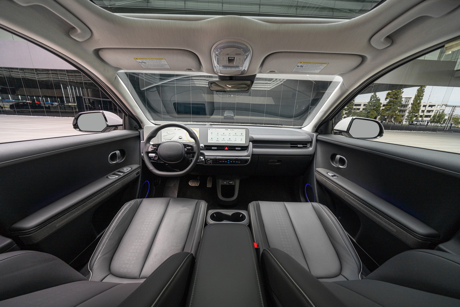 Download 2022 Hyundai Ioniq 5 - Interior, Cockpit HD Wallpaper 1920x1281 #186