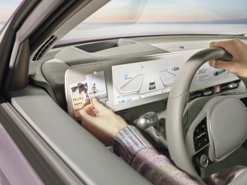 2022 Hyundai Ioniq 5 - Interior, Steering Wheel Wallpaper 850x638 #258