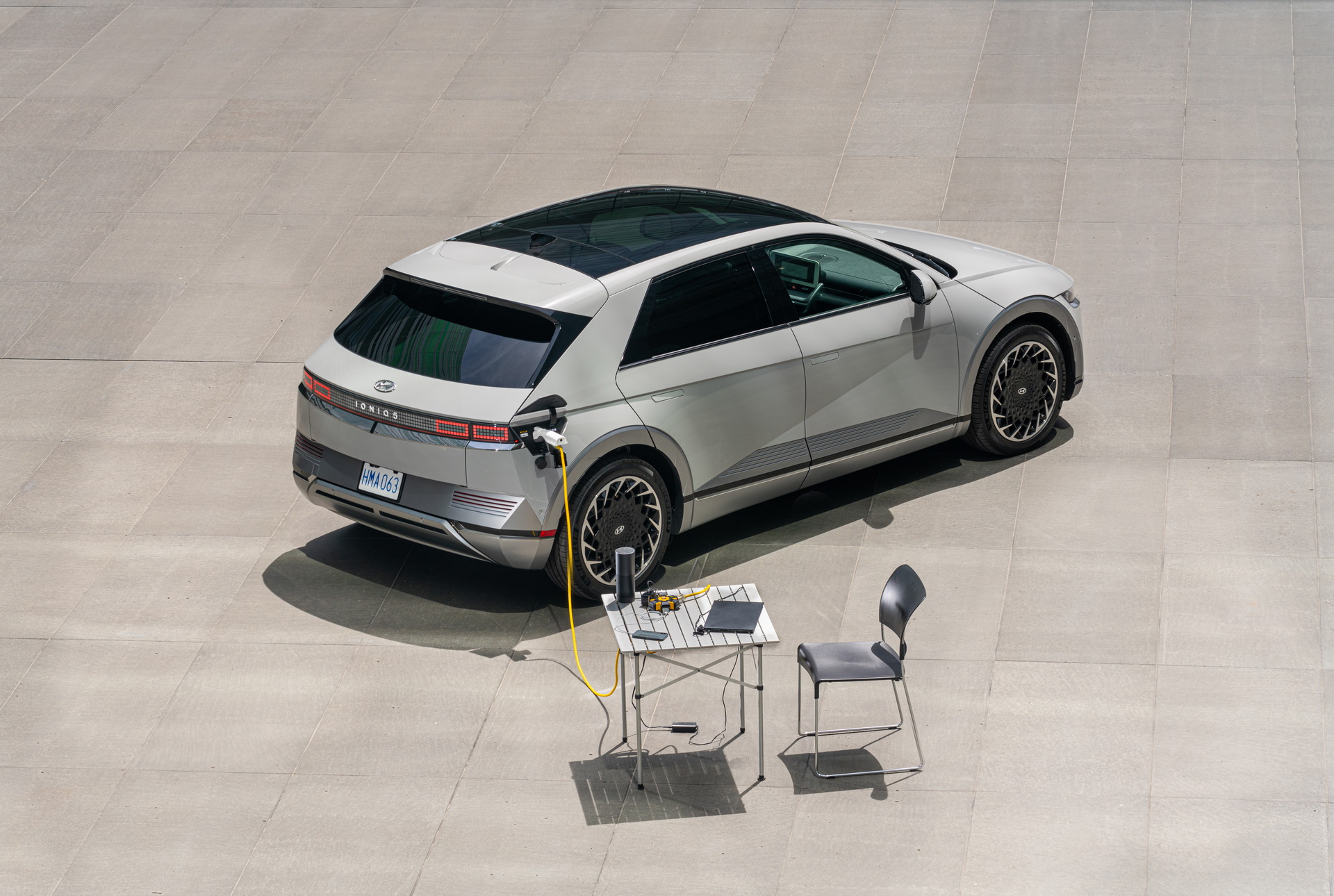 Download 2022 Hyundai Ioniq 5 - Rear Three-Quarter HD Wallpaper 1920x1290 #134