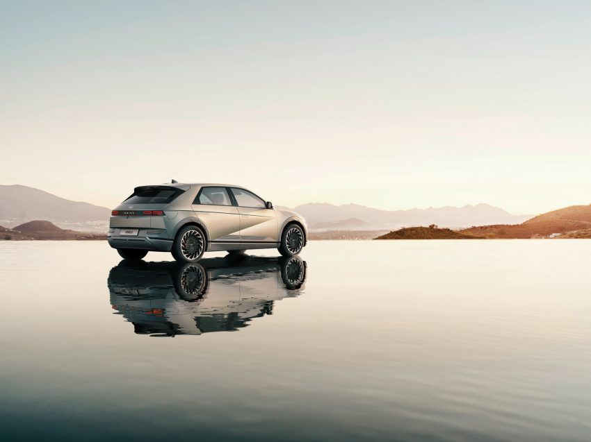 2022 Hyundai Ioniq 5 - Rear Three-Quarter HD Wallpapers 850x637 #247 2022 Hyundai Ioniq 5 - Rear Three-Quarter Wallpaper 850x637 #247