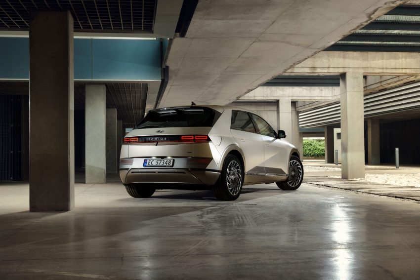 2022 Hyundai Ioniq 5 - Rear Three-Quarter HD Wallpapers 850x567 #30 2022 Hyundai Ioniq 5 - Rear Three-Quarter Wallpaper 850x567 #30