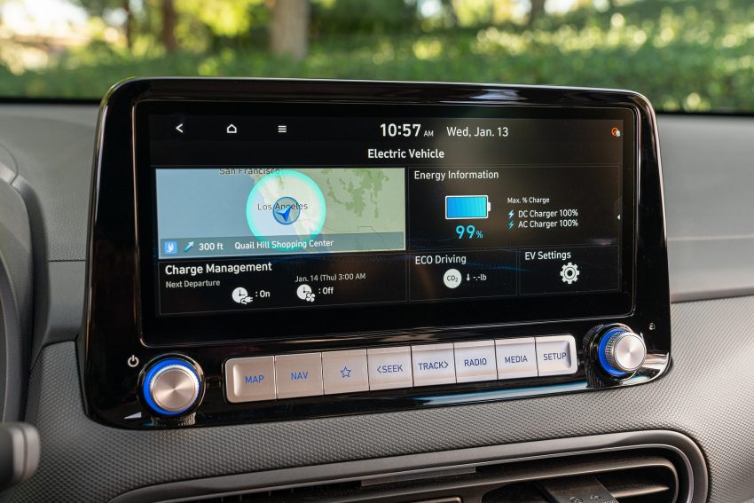 2022 Hyundai Kona Electric - Central Console Wallpaper 850x567 #14