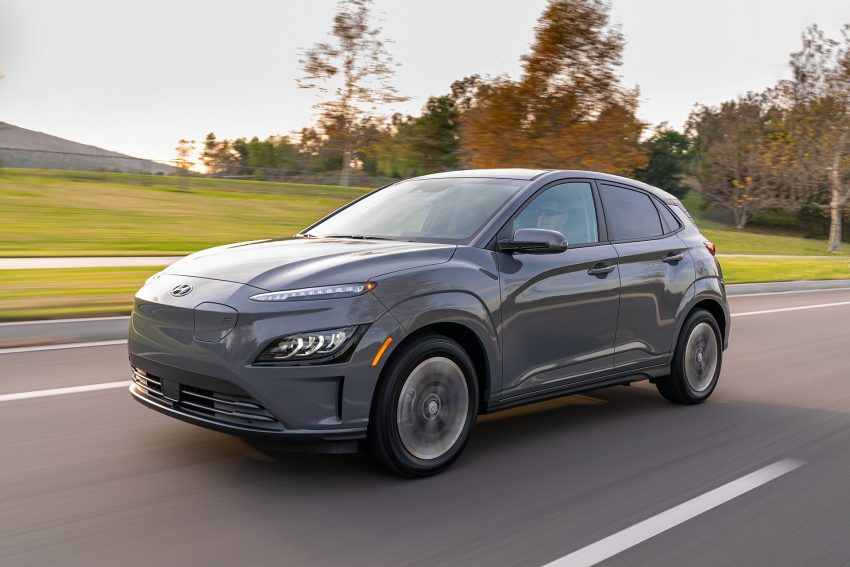 2022 Hyundai Kona Electric - Front Three-Quarter Wallpaper 850x567 #2