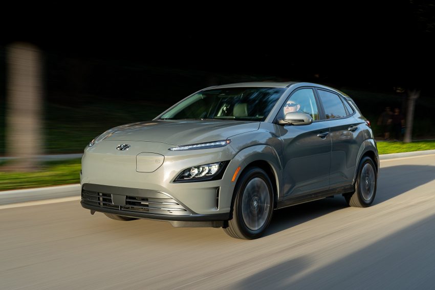 2022 Hyundai Kona Electric - Front Three-Quarter Wallpaper 850x567 #3