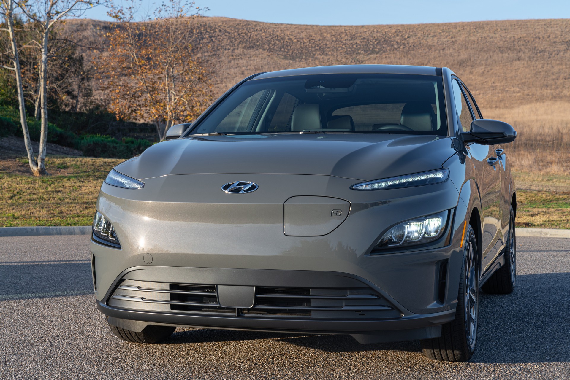 Download 2022 Hyundai Kona Electric - Front HD Wallpaper 1920x1281 #5