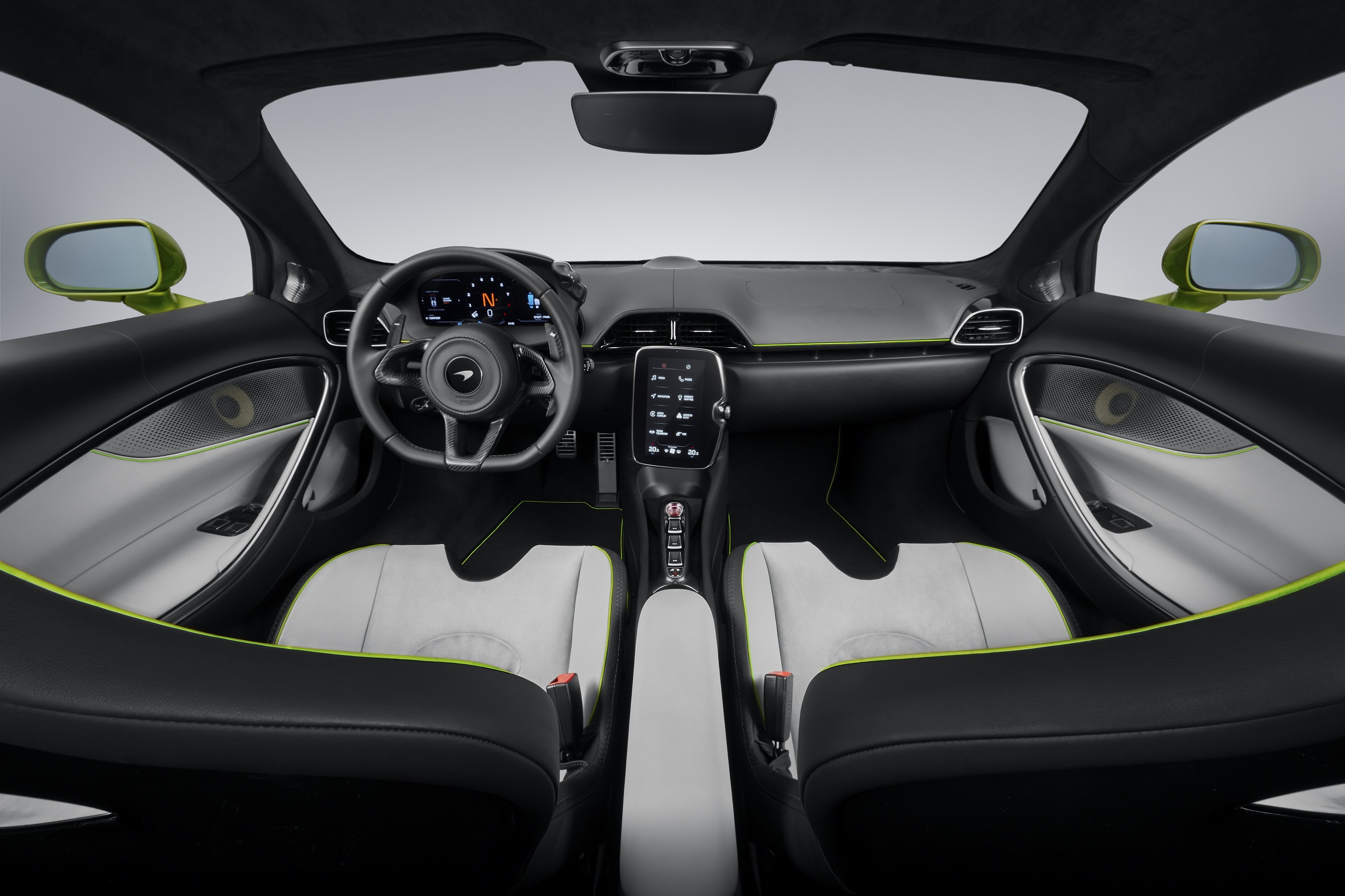 Download 2022 McLaren Artura - Interior, Cockpit HD Wallpaper 2560x1706 #44