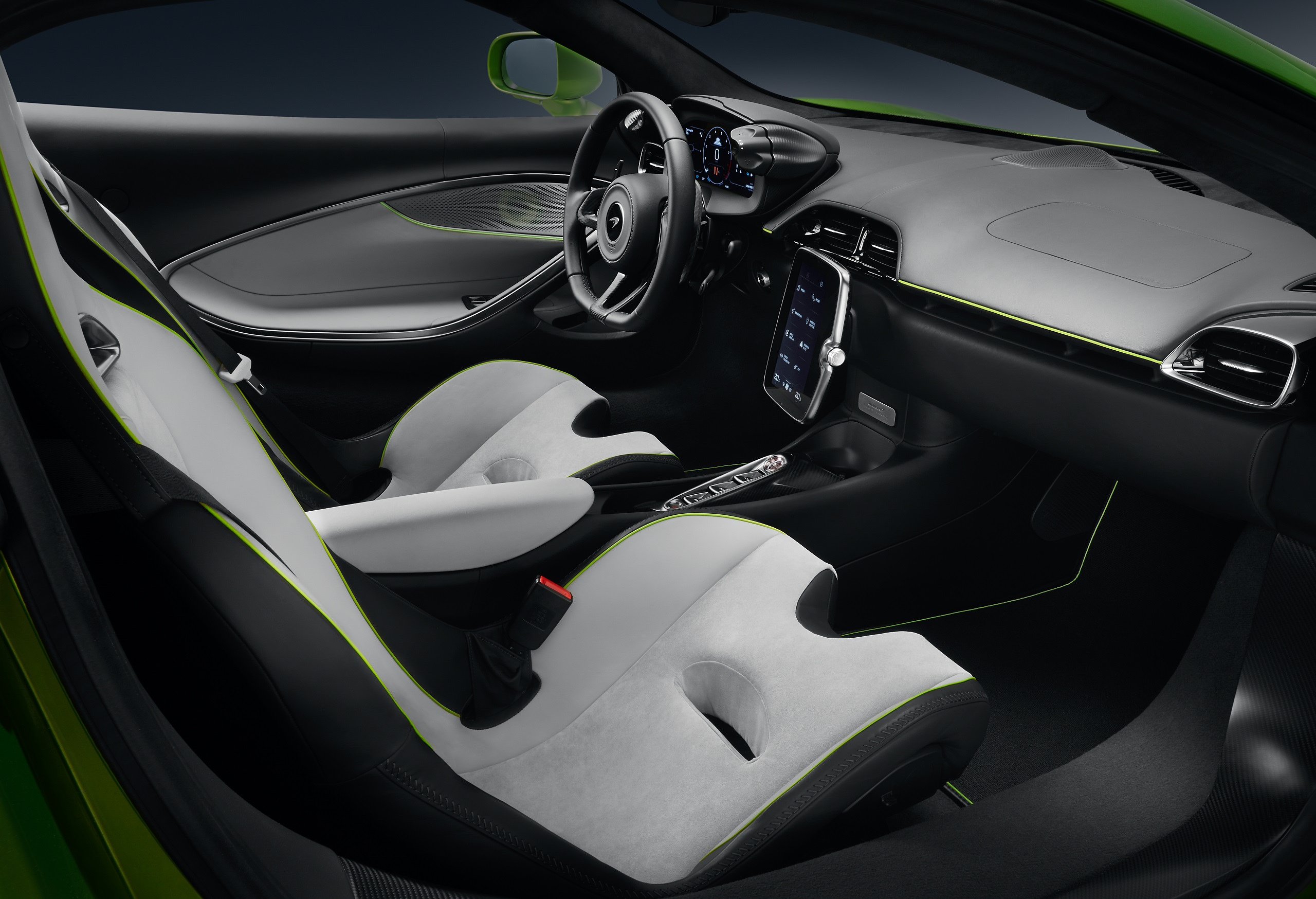 Download 2022 McLaren Artura - Interior HD Wallpaper 2560x1748 #45