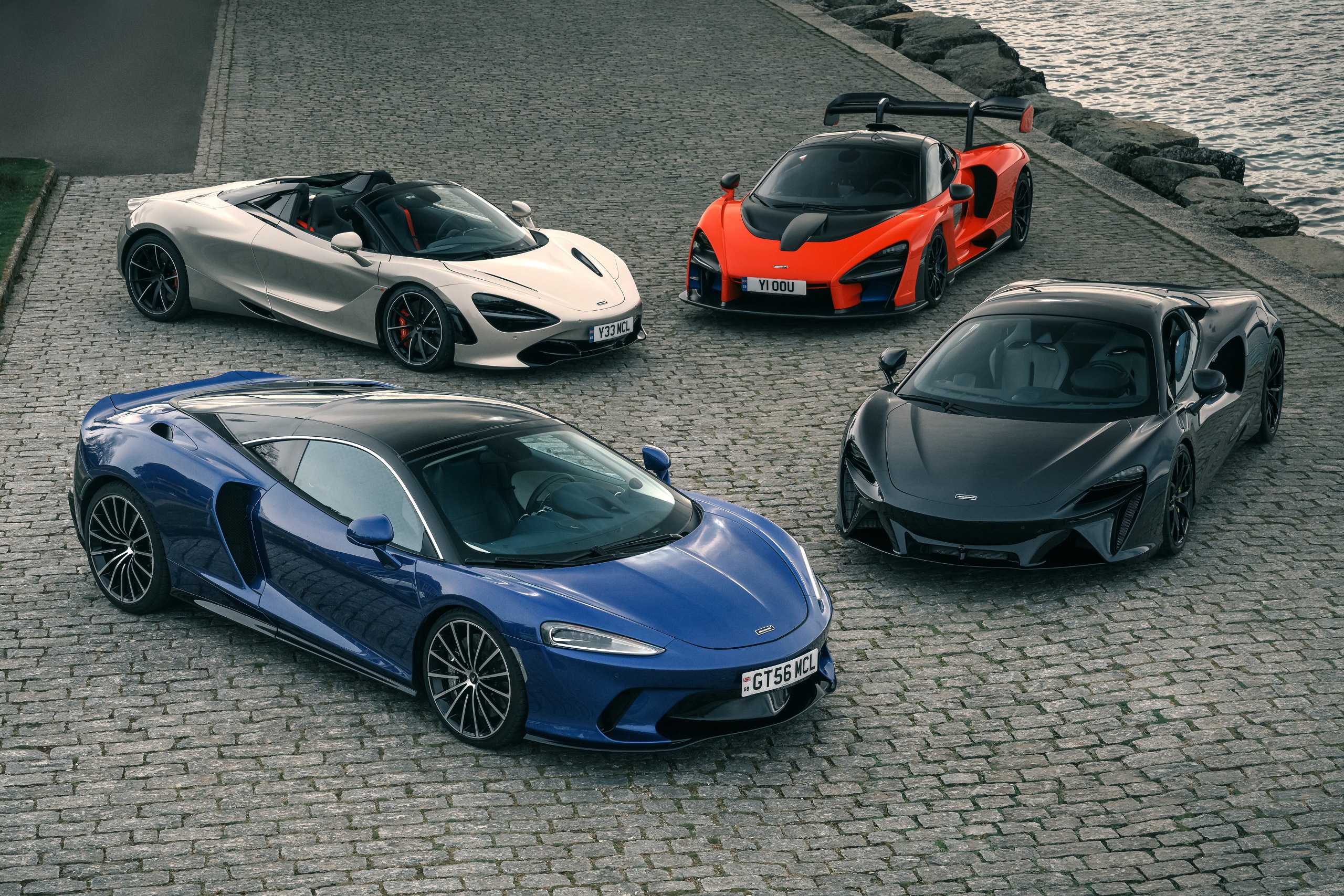 Download 2022 McLaren Artura, McLaren 720S, McLaren Senna and McLaren GT HD Wallpaper 2560x1707 #9