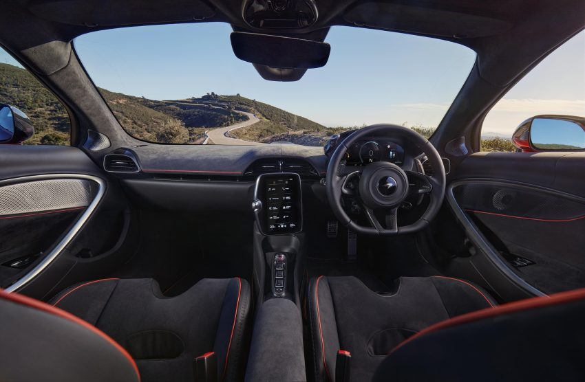 2022 McLaren Artura [UK-spec] - Interior, Cockpit Wallpaper 850x556 #41