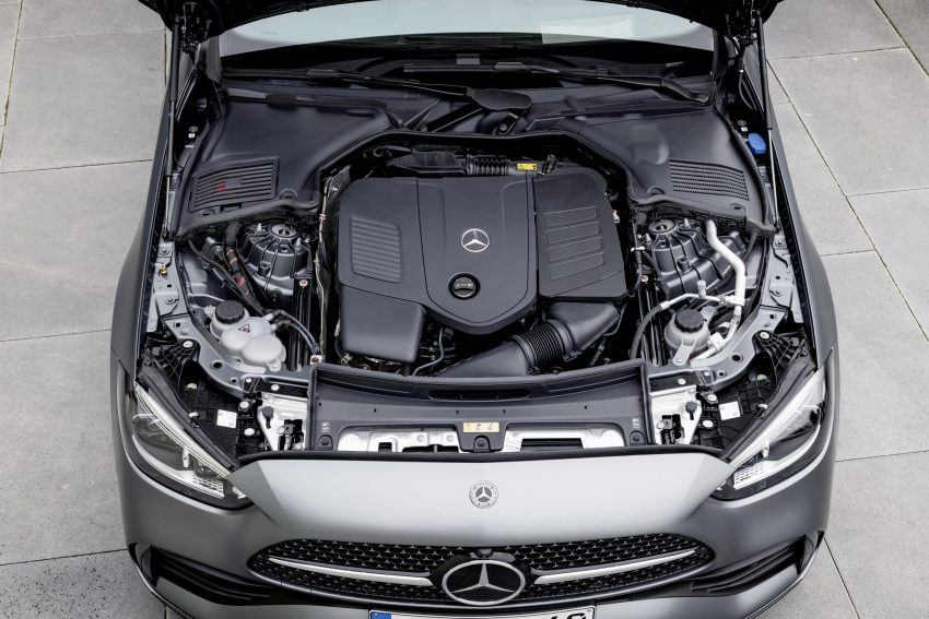 2022 Mercedes-Benz C-Class - Engine Wallpaper 850x567 #33