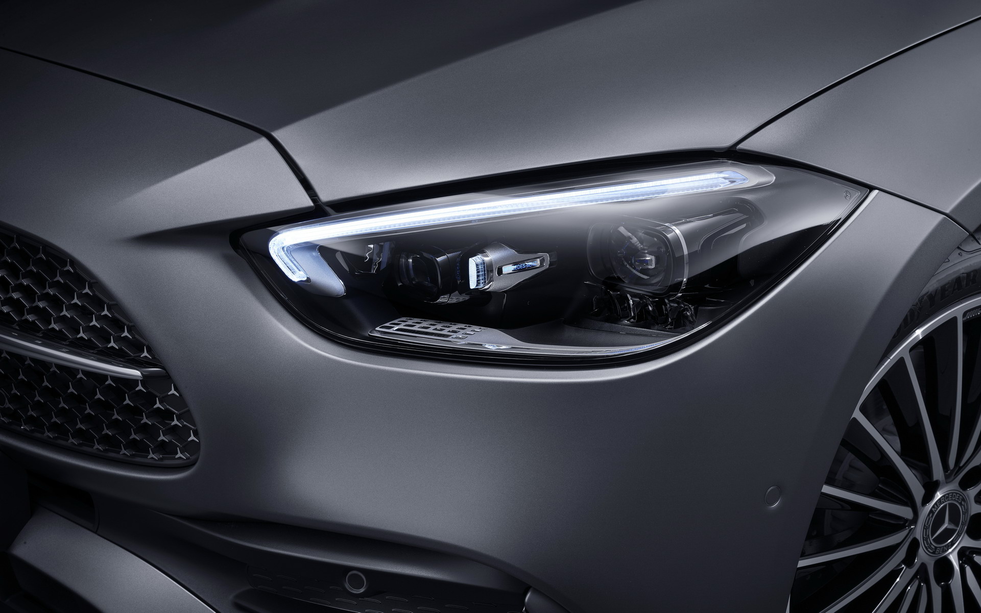 Download 2022 Mercedes-Benz C-Class - Headlight HD Wallpaper 1921x1201 #57