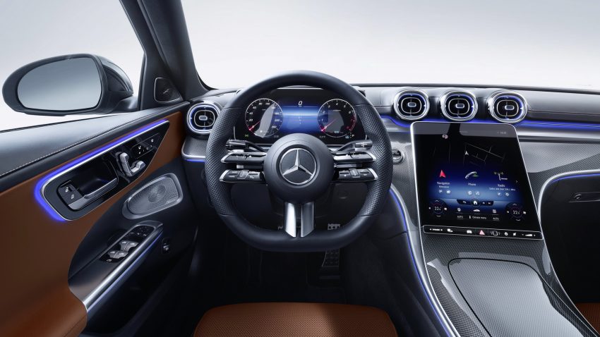 2022 Mercedes-Benz C-Class - Interior, Cockpit Wallpaper 850x478 #72