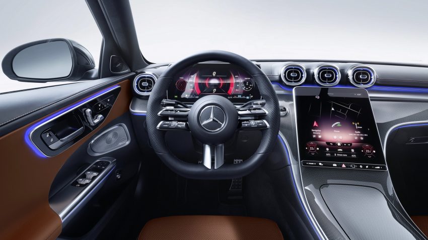 2022 Mercedes-Benz C-Class - Interior, Cockpit Wallpaper 850x478 #73