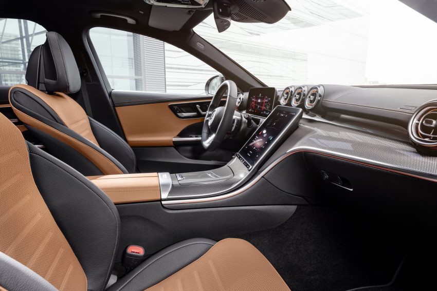 2022 Mercedes-Benz C-Class - Interior, Front Seats Wallpaper 850x567 #38