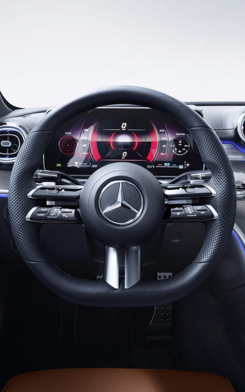 2022 Mercedes-Benz C-Class - Interior, Steering Wheel Phone Wallpaper 850x1360 #77