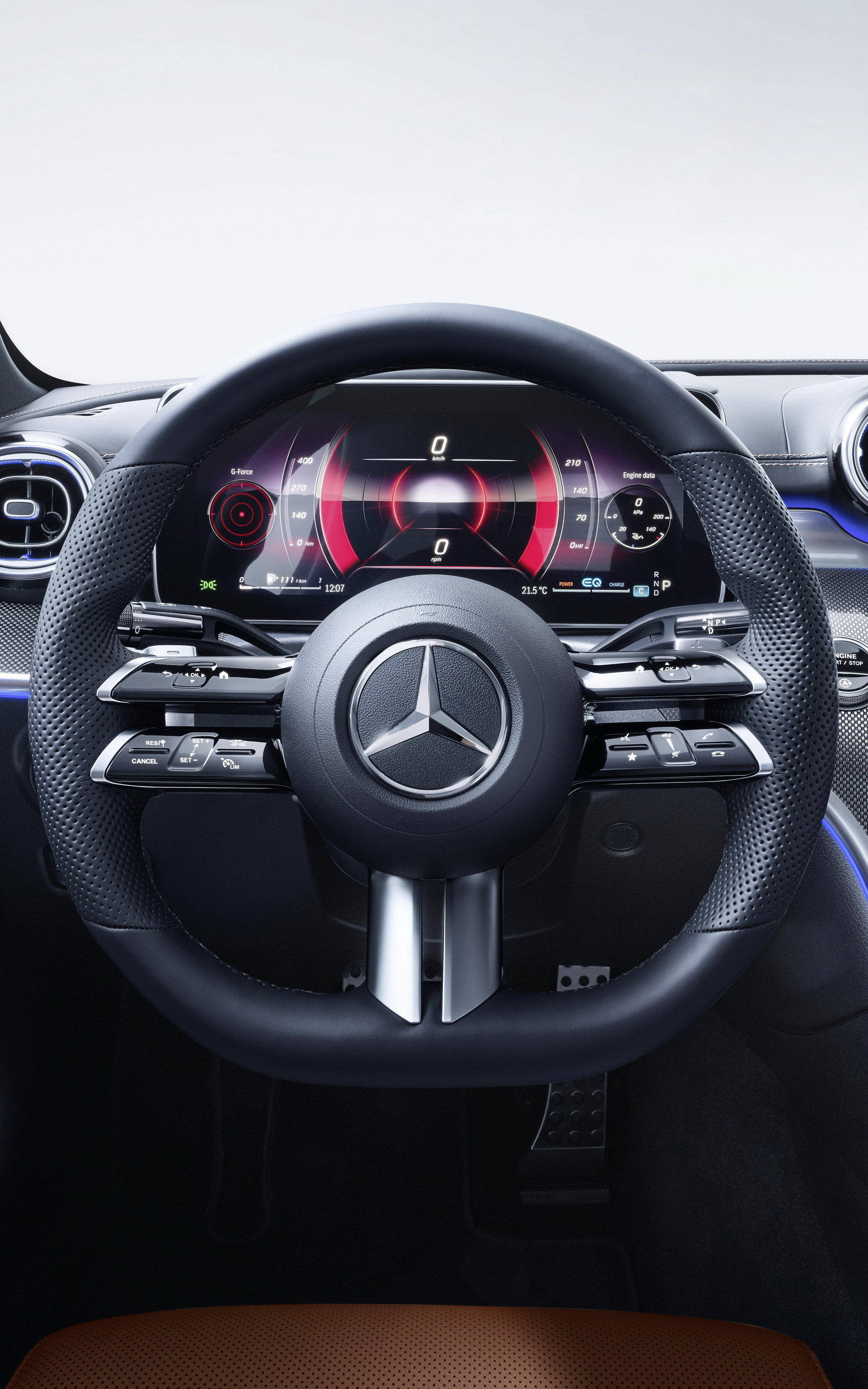 Download 2022 Mercedes-Benz C-Class - Interior, Steering Wheel HD Phone Wallpaper 1921x3073 #77