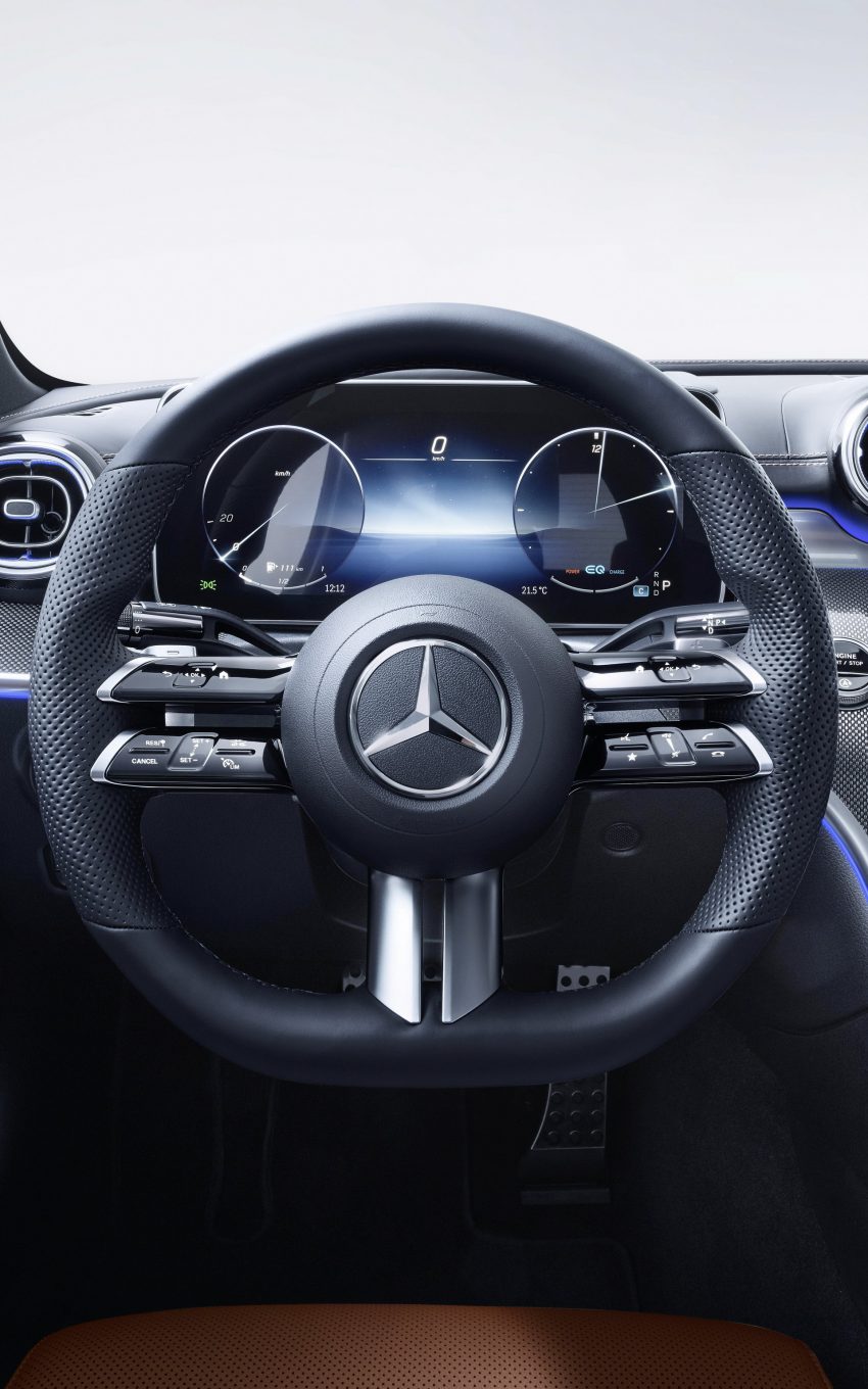 2022 Mercedes-Benz C-Class - Interior, Steering Wheel Phone Wallpaper 850x1360 #78