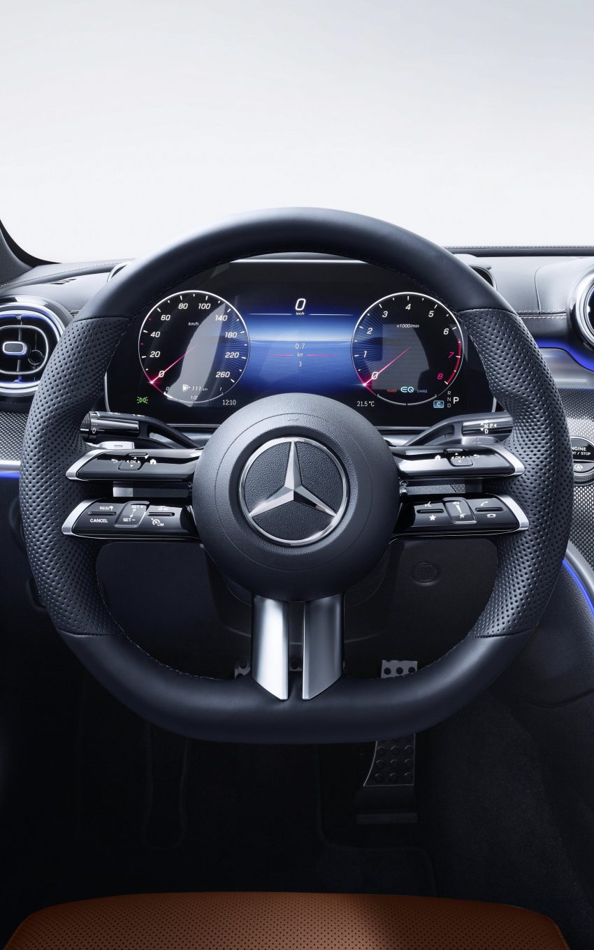 2022 Mercedes-Benz C-Class - Interior, Steering Wheel Phone Wallpaper 850x1360 #79