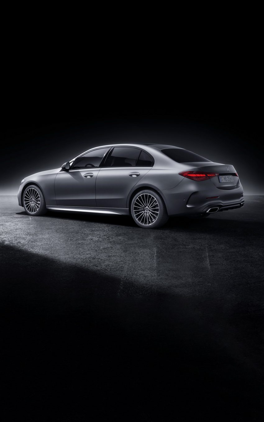 2022 Mercedes-Benz C-Class - Rear Three-Quarter Phone Wallpaper 850x1360 #48