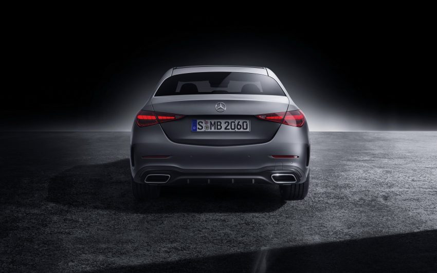 2022 Mercedes-Benz C-Class - Rear Wallpaper 850x531 #49