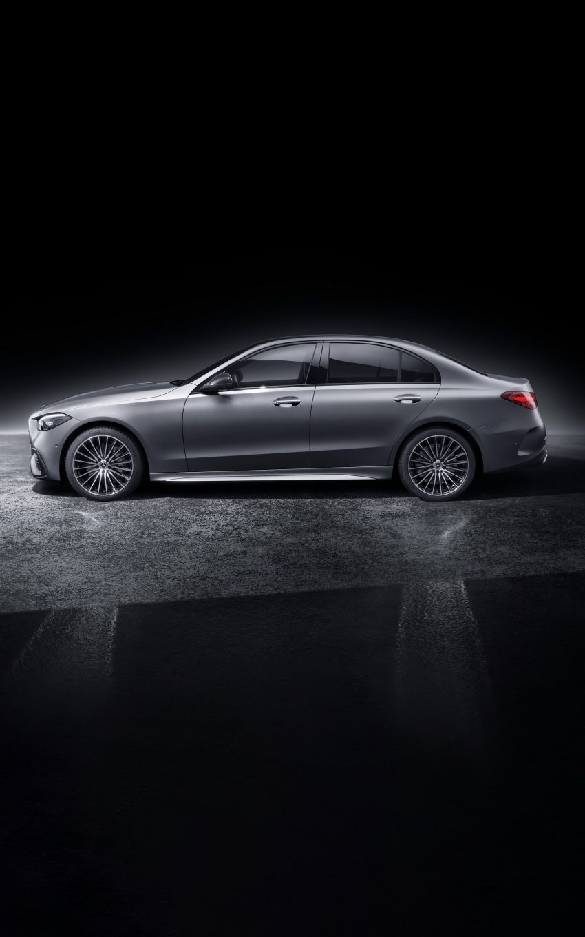 2022 Mercedes-Benz C-Class - Side Phone Wallpaper 850x1360 #51