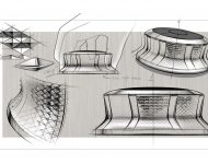2022 Mitsubishi Outlander - Design Sketch Wallpaper 190x150