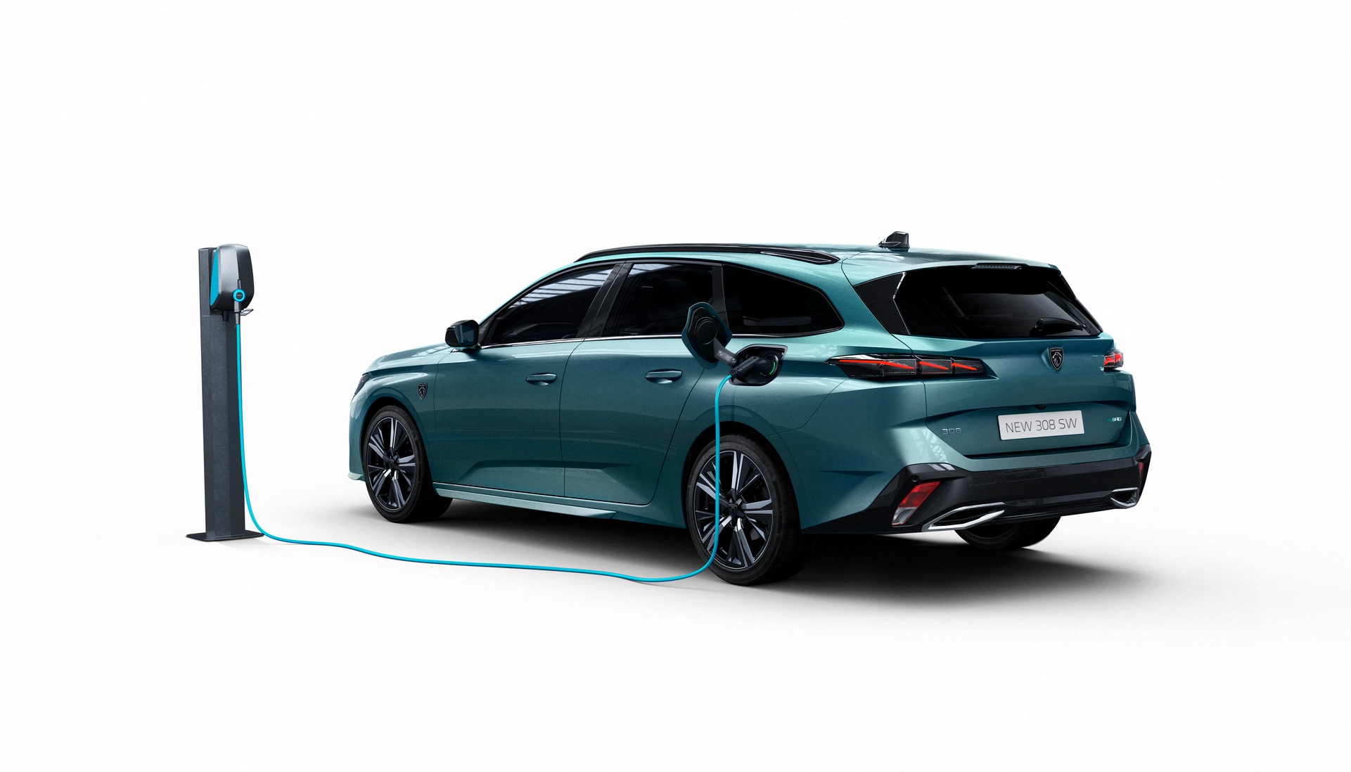 Download 2022 Peugeot 308 SW - Rear Three-Quarter HD Wallpaper 1921x1098 #51