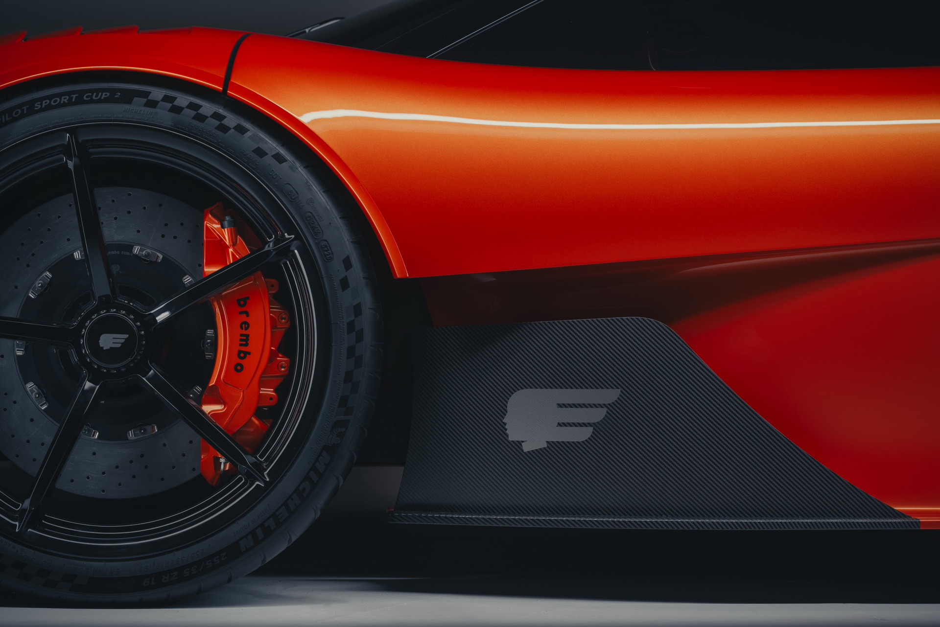 Download 2023 Gordon Murray T.50s Niki Lauda - Brakes HD Wallpaper 1920x1281 #19